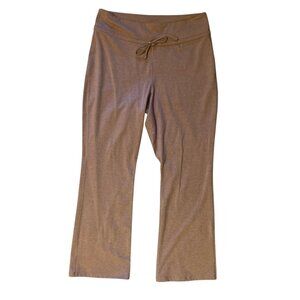 Women's OLD NAVY Extra High-Waisted CloudComfy Flare Leggings "Driftwood" XL P